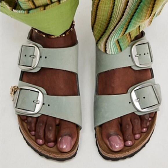 NEW Birkenstock Big Buckle Arizona Sandals - Picture 1 of 6